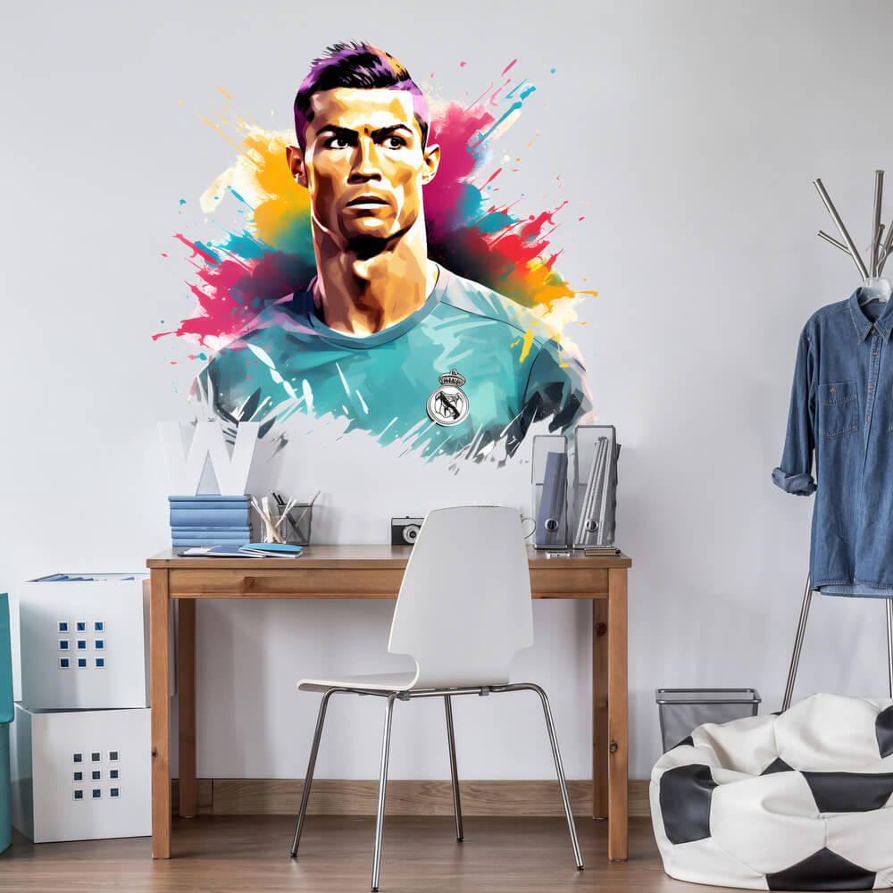 Sieniniai lipdukai – Cristiano Ronaldo 